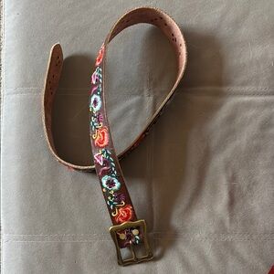 Lucky Brand Embroidered Women's Belt